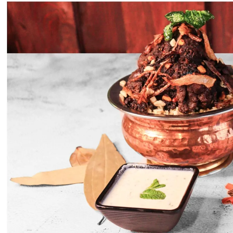Goat Ghee Roast Pulav